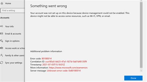 errore 80180014|Office 365 School Account not Working (error code .